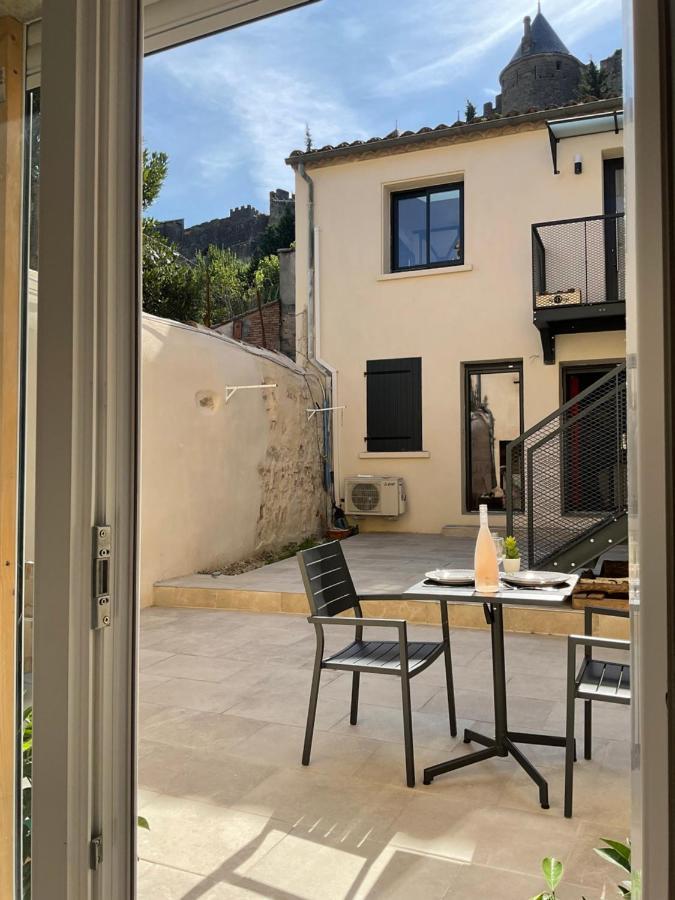 Ma Pierre A L'Edifice, Face A La Cite Vue Sublime, Studio Avec Terrasse Carcassonne Eksteriør billede