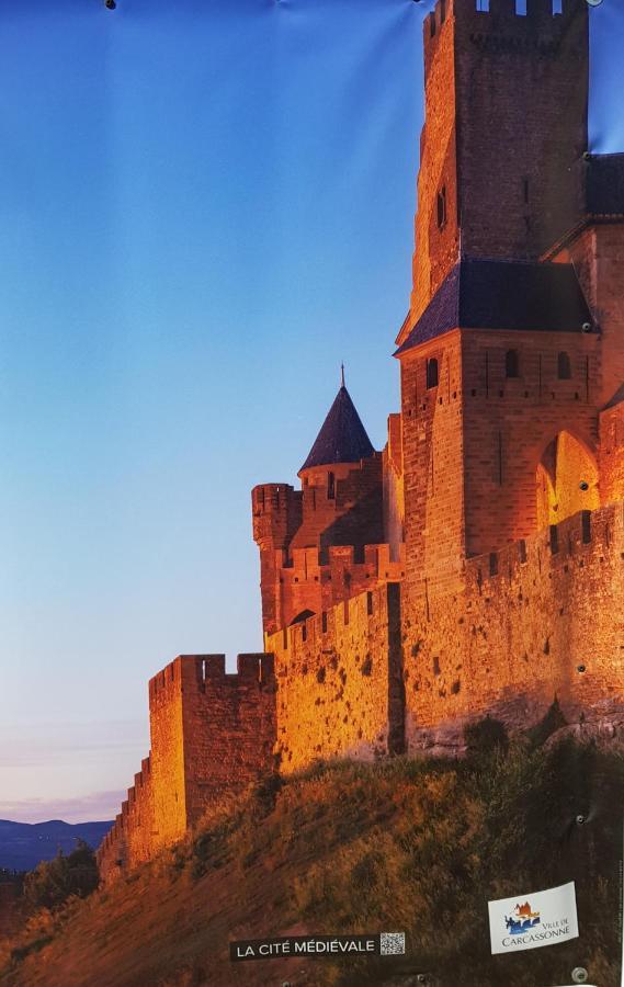 Ma Pierre A L'Edifice, Face A La Cite Vue Sublime, Studio Avec Terrasse Carcassonne Eksteriør billede